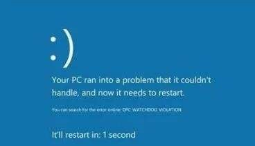 详解win10蓝屏笑脸提示导致重新启动的原因