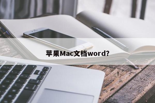 在苹果Mac上制作Word文档