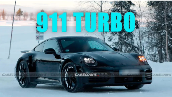 保时捷911 Turbo中期改款曝光，混动系统抢眼亮相
