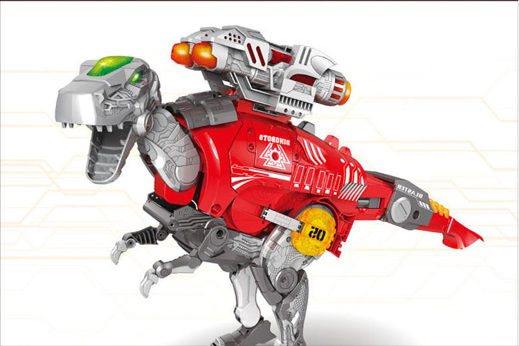 恐龙变形成‘枪’形态，却拥有合体机器人的秘密，神奇科技曝光！