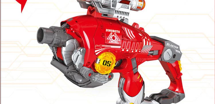 恐龙变形成‘枪’形态，却拥有合体机器人的秘密，神奇科技曝光！