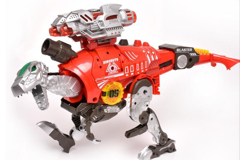 恐龙变形成‘枪’形态，却拥有合体机器人的秘密，神奇科技曝光！