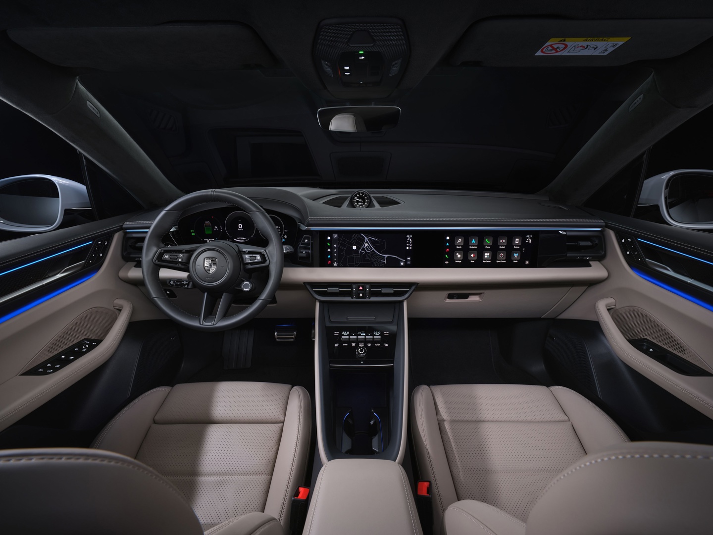 保时捷纯电动 Macan 全球首发:PPE 平台首款车型,北京车展公布售价