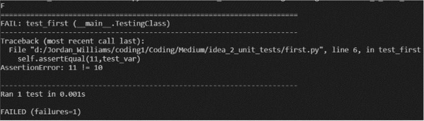 Python测试 | 在python中创建单元测试