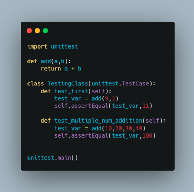 Python测试 | 在python中创建单元测试
