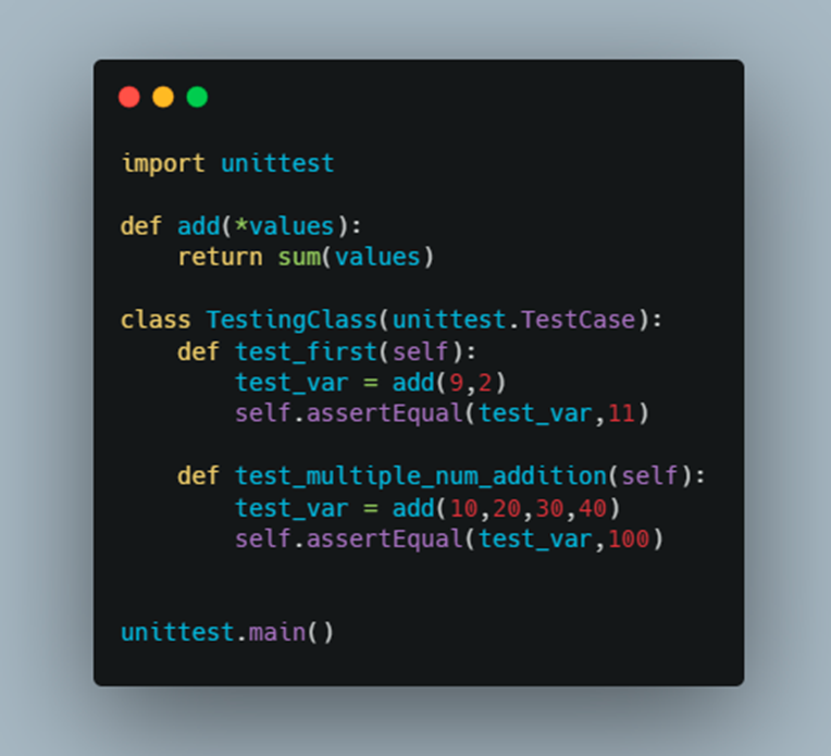 Python测试 | 在python中创建单元测试