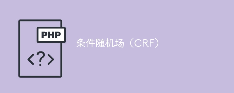 随机条件场 (RCF)