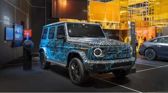 奔驰EQG概念车亮相上海车展,预计2024年震撼上市