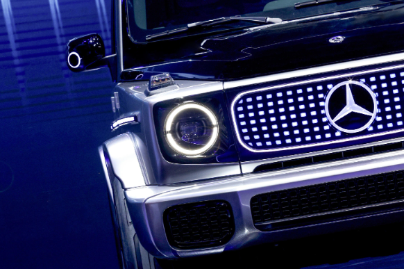 奔驰EQG概念车亮相上海车展,预计2024年震撼上市