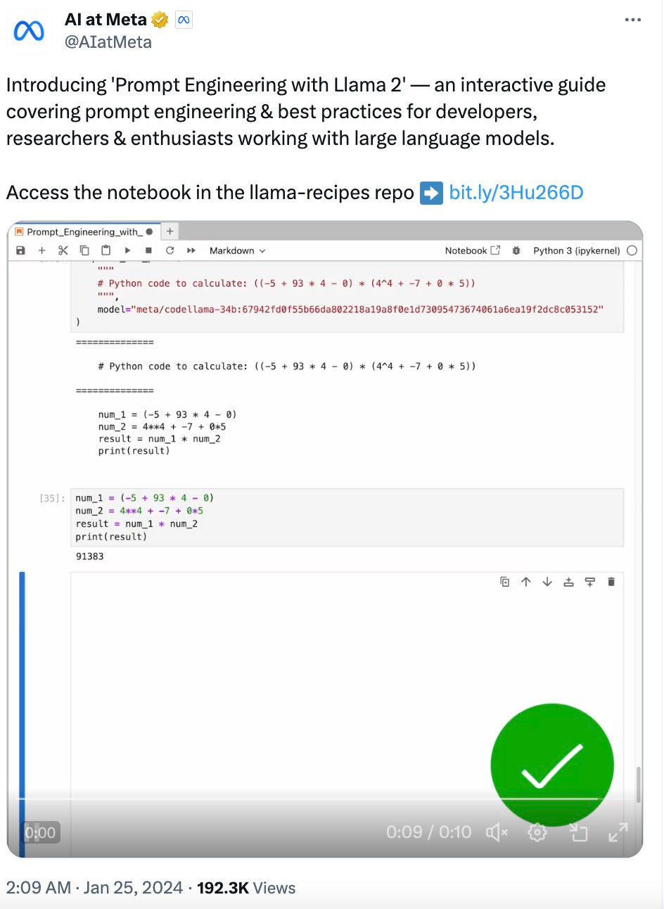 提高效率：Meta官方的Prompt工程指南 Llama 2的最佳应用方法