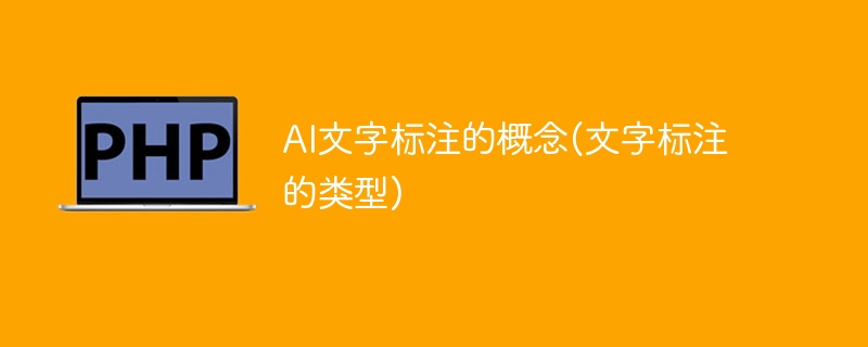 文字标注的分类和定义