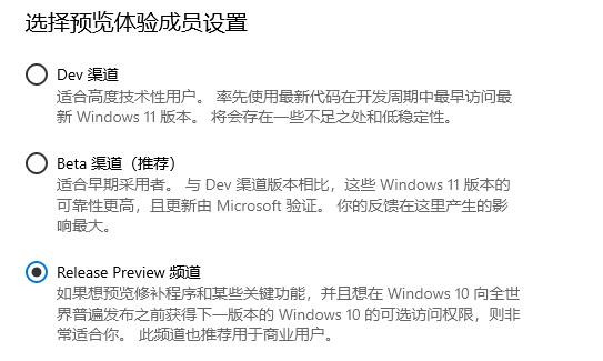 win11release preview频道全面解析