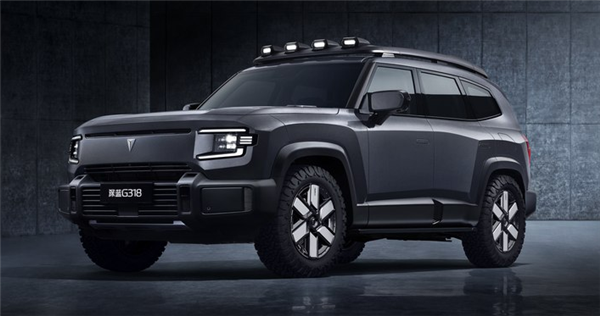 深蓝G318硬派SUV官图发布,预计售价30万元,配备丰富原厂拓展件