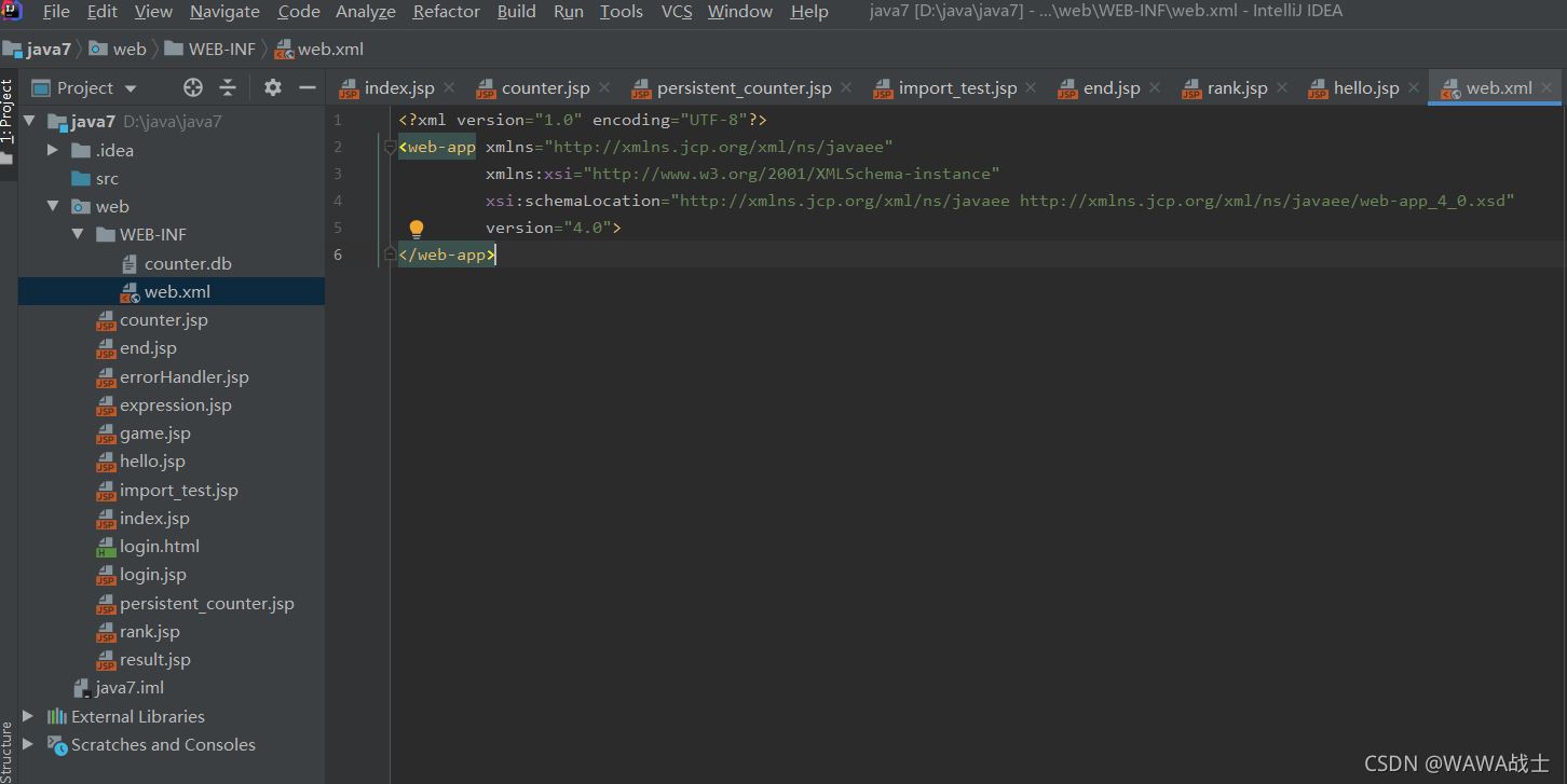 Java tomcat如何手动配置servlet