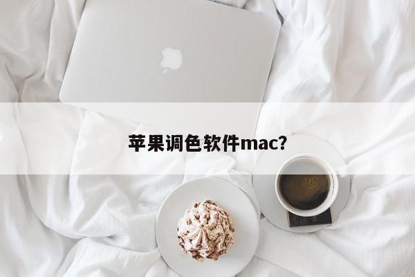 mac上的苹果图片调色软件