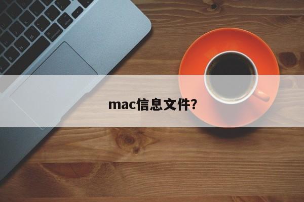 mac信息文件？