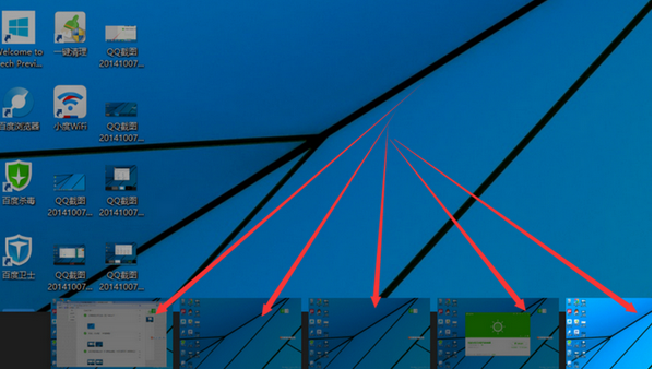 win10如何切换多个桌面