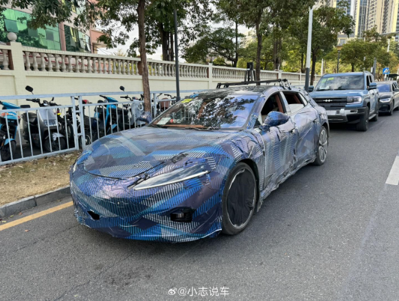 比亚迪全新猎装旅行车谍照曝光,或将归属腾势品牌