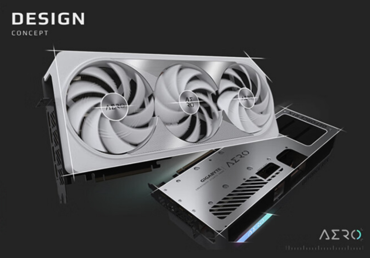 超高颜值白色卡!技嘉 RTX 4080 SUPER AERO 雪鹰 OC 开售