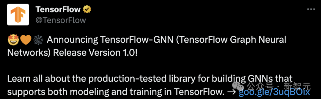谷歌正式发布TensorFlow-GNN 1.0：利用动态和交互采样，实现大规模图神经网络构建