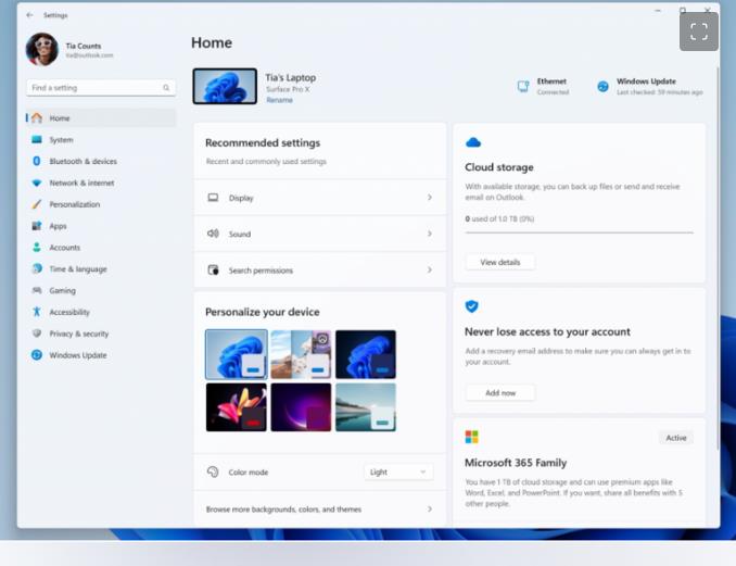 Win11 Build 25967 Canary预览版推出，带来全新的设置主页！