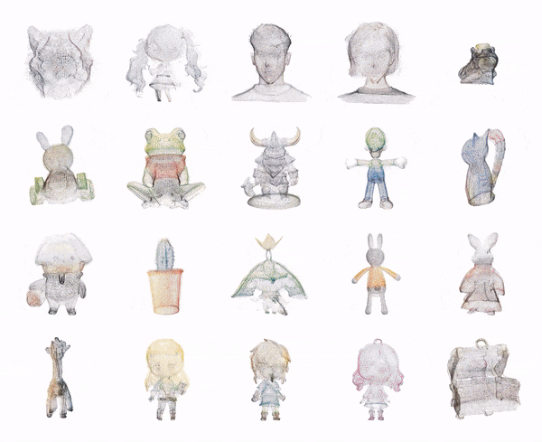 立体高斯模型LGM：三维物体5秒即刻生成，支持实时体验