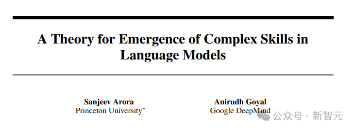 普林斯顿DeepMind利用数学验证：LLM不是随机生成的！「规模与能力正相关」得到理论支持