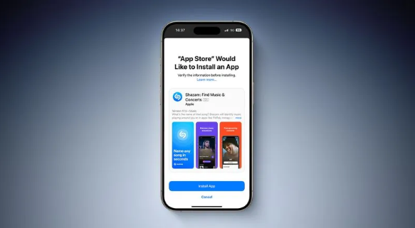 欧盟用户可在苹果iOS 17.4测试版中使用新的App信息验证功能