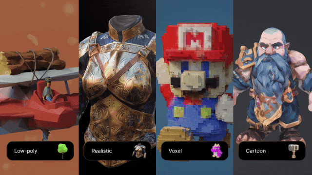 胡渊鸣创业公司Meshy产品升级:文本转3D,25秒就能出预览