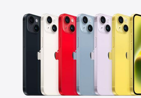 iPhone 15推出六种时尚外观设计