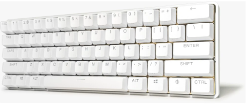 赛睿推出限量250把的APEX PRO MINI白金版机械键盘,售价高达2725元