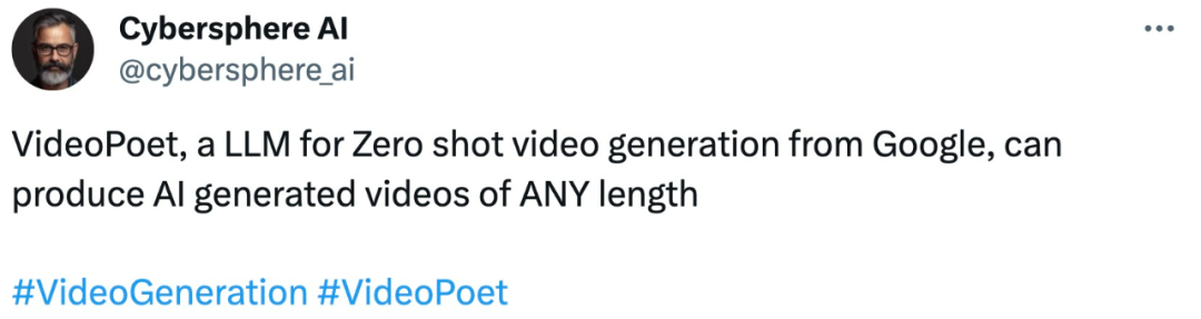 视频生成可以无限长?谷歌VideoPoet大模型上线,网友:革命性技术