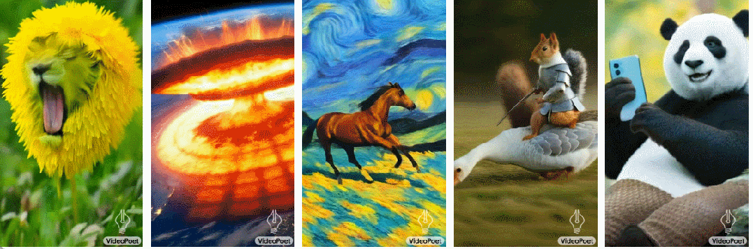 视频生成可以无限长?谷歌VideoPoet大模型上线,网友:革命性技术