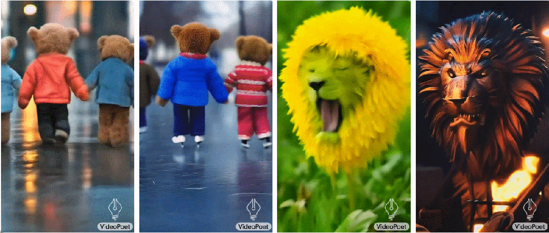 视频生成可以无限长?谷歌VideoPoet大模型上线,网友:革命性技术