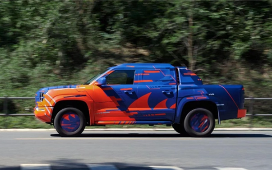 比亚迪皮卡新车曝光:与方程豹豹5同平台,年内正式发布