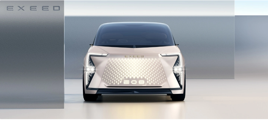 星途E08新能源MPV官图发布,展现风之美学2.0独特魅力