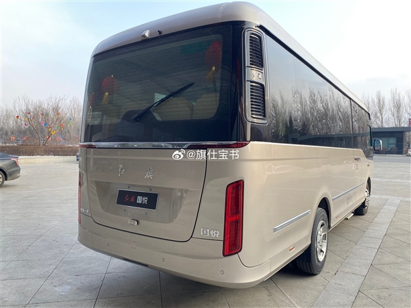 红旗国悦豪华中巴即将上市,展现尊贵礼仪接待新标准