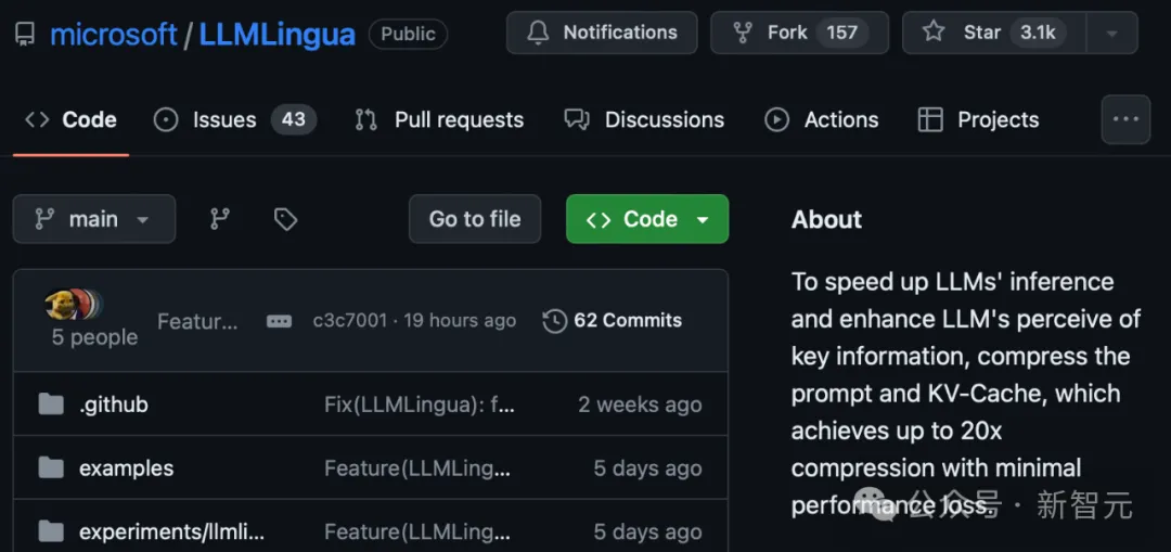 清华微软开源全新提示词压缩工具,长度骤降80%!GitHub怒砍3.1K星