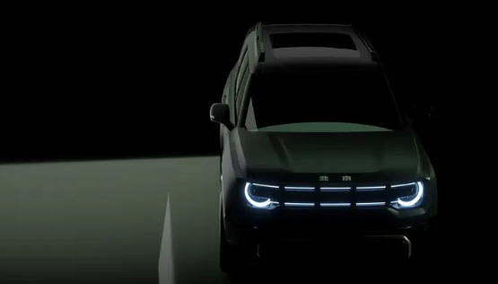 北京汽车全新BJ30预告图曝光,硬派造型引领轻越野风潮