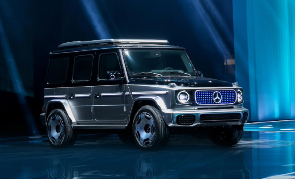 奔驰EQG北京车展前夕将亮相,搭载四轮独立电机与全新硅阳极电池