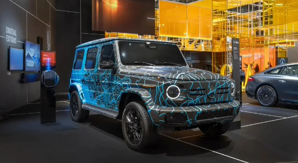 奔驰EQG北京车展前夕将亮相,搭载四轮独立电机与全新硅阳极电池