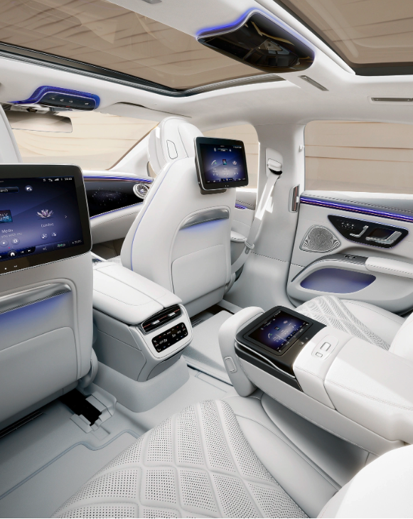 奔驰新款纯电旗舰EQS发布:复古外观,续航大增