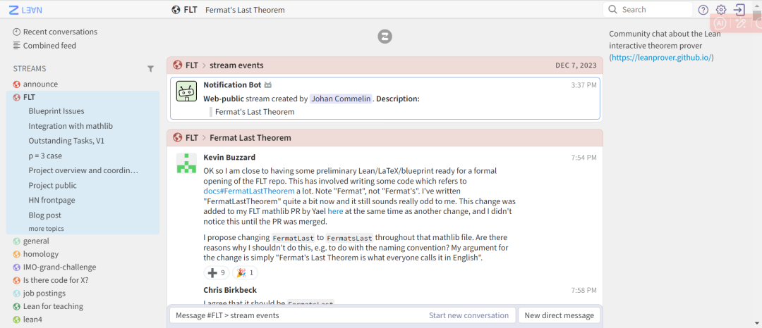 跨越300多年的接力：受陶哲轩启发，数学家决定用AI形式化费马大定理的证明