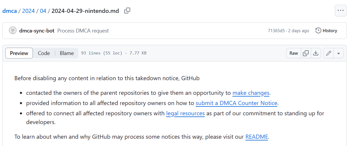 任天堂继续打击 Switch 模拟器,GitHub 删除 8535 个 Yuzu 的克隆存储库