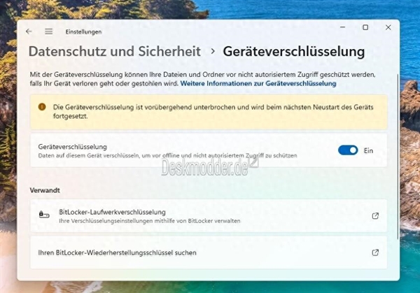 Windows 11重大更新:默认启用BitLocker加密,涉及所有版本
