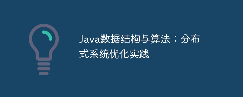 Java数据结构与算法:分布式系统优化实践