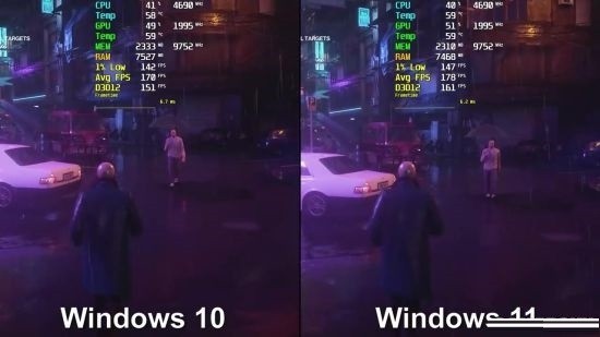 Win11和Win10哪个玩游戏好_Win11和Win10玩游戏对比