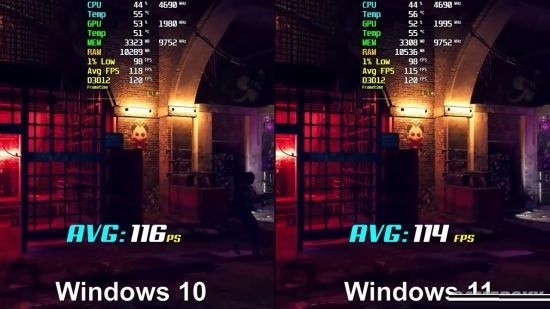 Win11和Win10哪个玩游戏好_Win11和Win10玩游戏对比
