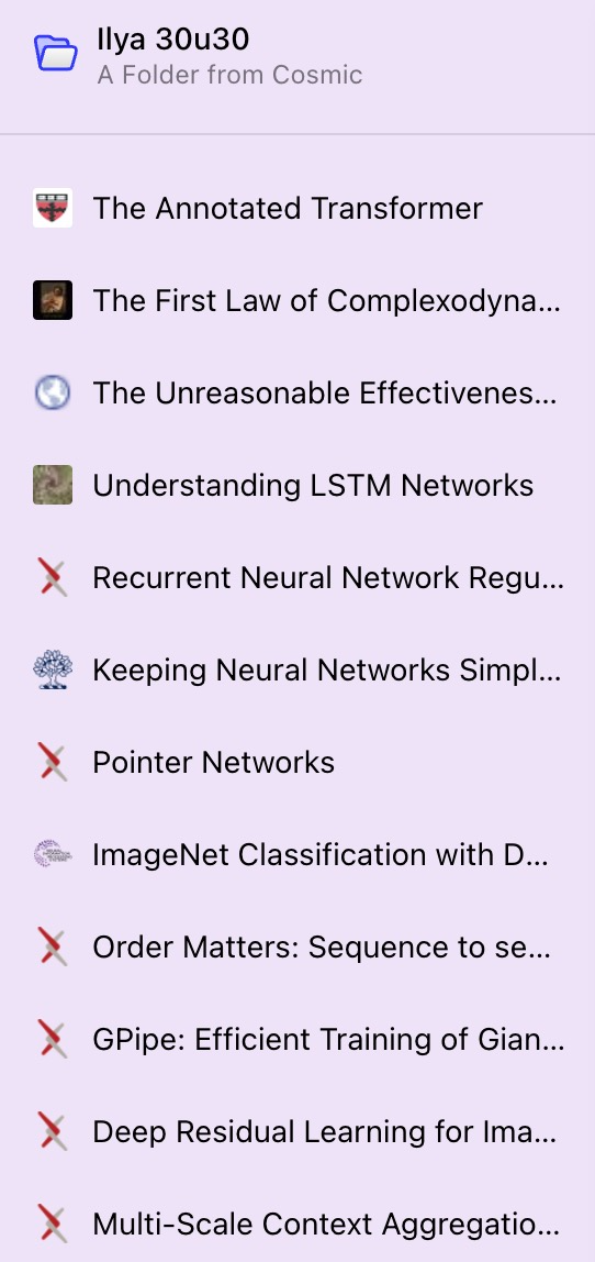 网传Ilya Sutskever的推荐清单火了,掌握当前AI 90%