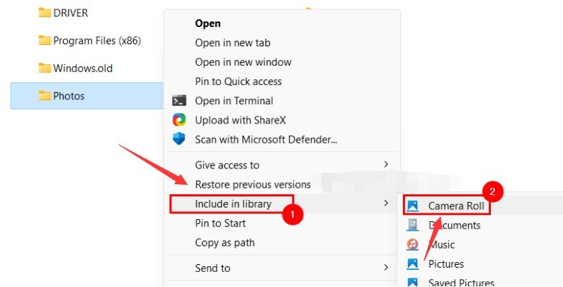 Windows11怎么打开相机胶卷文件夹 打开相机胶卷文件夹方法